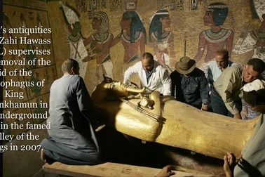 Tiết lộ hình ảnh bên trong hầm mộ bí ẩn của vị Pharaoh nổi tiếng nhất Ai Cập cổ đại