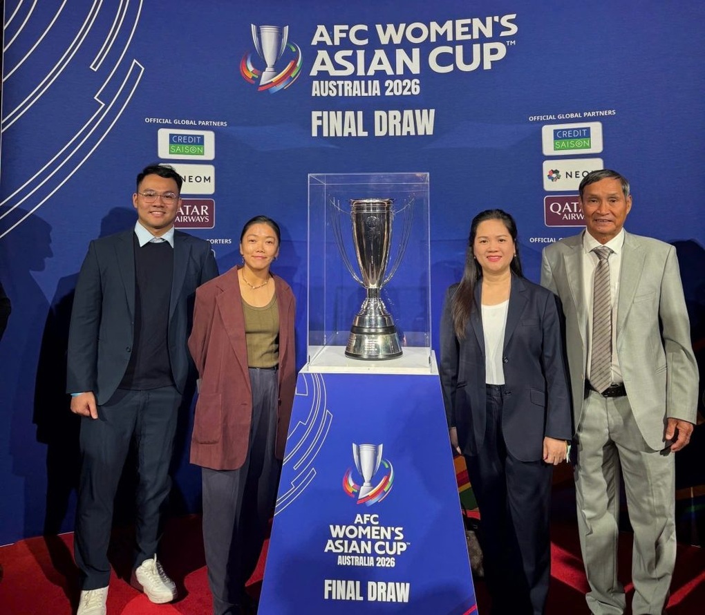 Đội tuyển nữ Việt Nam cùng bảng với Nhật Bản ở Asian Cup 2026 - 1 Đội tuyển nữ Việt Nam cùng bảng với Nhật Bản ở Asian Cup 2026 - 1