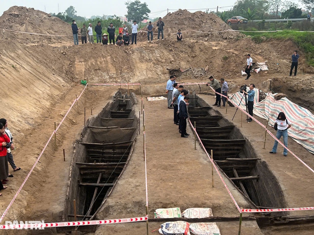 Thuyền cổ dưới ao cá ở Bắc Ninh: Từ 2.000 năm trước, hiếm có trên thế giới - 1 Thuyền cổ dưới ao cá ở Bắc Ninh: Từ 2.000 năm trước, hiếm có trên thế giới - 1