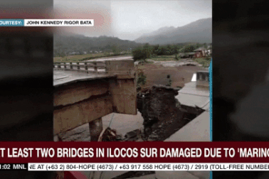 Bão Kompasu càn quét gây lở đất, sập cầu, 11 người chết ở Philippines