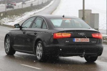 Audi A6 Hybrid trên đường thử