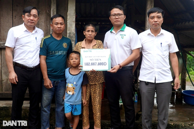 Hơn 215 triệu đồng đến với người mẹ mắc bệnh hiểm nghèo