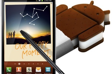 Samsung Galaxy Note chính thức "lên đời" Android 4.0 ICS