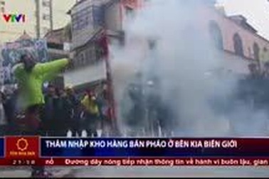 Thâm nhập kho hàng pháo lậu phía bên kia bên giới: Mua pháo dễ như... mua rau