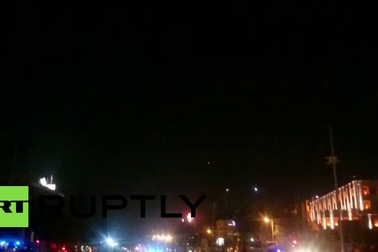 Trực thăng quân sự quần thảo bầu trời Ankara