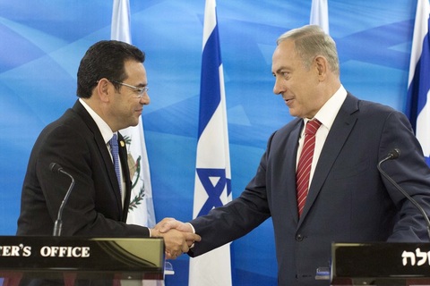 Guatemala thanh minh quyết định công nhận Jerusalem là thủ đô Israel