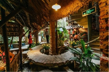 Quán ăn đẹp như tranh vẽ hút khách tại Hà Nội