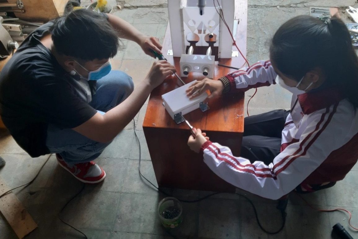 Dự án khoa học kỹ thuật của học sinh phố núi được chọn đi thi quốc tế - 3 Dự án khoa học kỹ thuật của học sinh phố núi được chọn đi thi quốc tế - 3