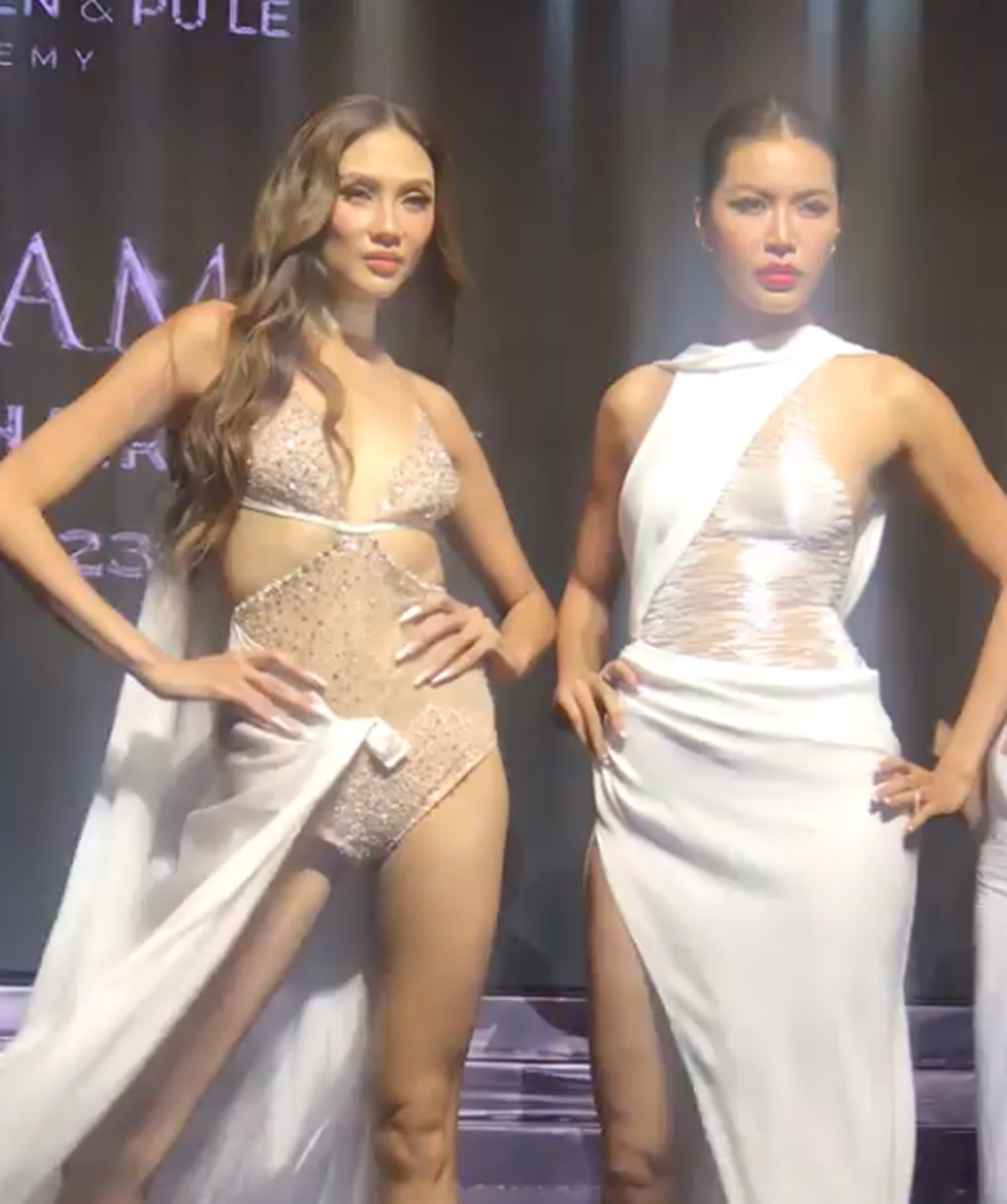 Võ Hoàng Yến và Minh Tú đọ catwalk khi làm giám khảo - 2 Võ Hoàng Yến và Minh Tú đọ catwalk khi làm giám khảo - 2
