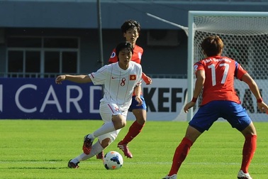 U19 Việt Nam thua U19 Hàn Quốc bằng tỷ số tennis