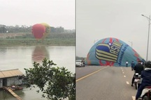 Sự thật hàng loạt khinh khí cầu "bị rơi" ở Tuyên Quang