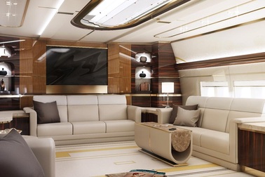 Bên trong máy bay sắp trở thành chuyên cơ của tổng thống Mỹ