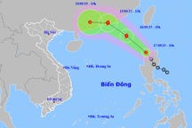 Biển Đông hôm nay khả năng đón bão