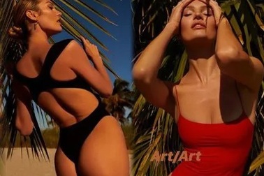 Hai thiên thần nội y đọ dáng thanh mảnh