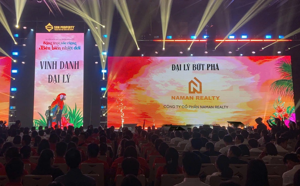 Sun Property vinh danh NamAn Realty là Đại lý Bứt Phá dự án Blanca City - 2 Sun Property vinh danh NamAn Realty là Đại lý Bứt Phá dự án Blanca City - 2