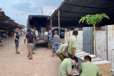 Từ lời rao trên mạng, phát hiện hàng trăm máy lạnh, lọc không khí nhập lậu