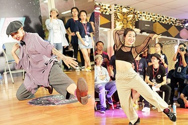 Vũ đạo nóng bỏng của các cô gái khi thi đấu hiphop