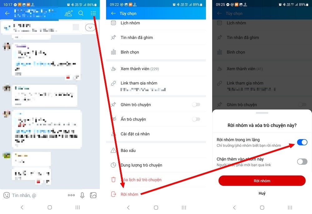 Cách âm thầm rời nhóm chat Zalo không để ai biết và 2 mẹo hữu ích khác - 1