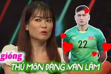 Cô gái tìm bạn trai giống thủ thành Đặng Văn Lâm tại show hẹn hò