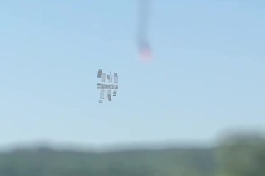 Rộ video Su-27 Ukraine cháy như cầu lửa