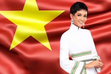 Sao Việt tưng bừng chúc mừng H’hen Nie lọt top 5 Hoa hậu Hoàn vũ