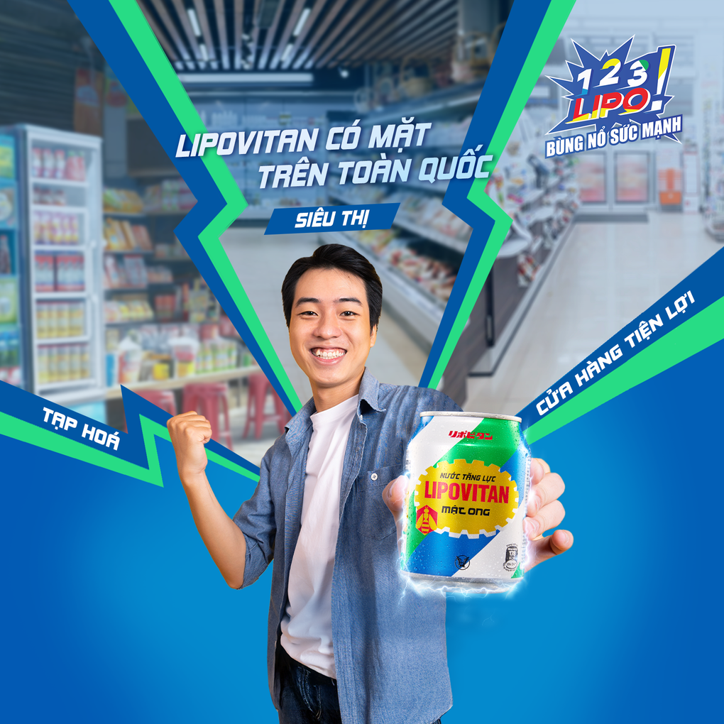 Cơ hội nhận 1 chỉ vàng 24K khi bật nắp nước tăng lực Lipovitan - 1 Cơ hội nhận 1 chỉ vàng 24K khi bật nắp nước tăng lực Lipovitan - 1