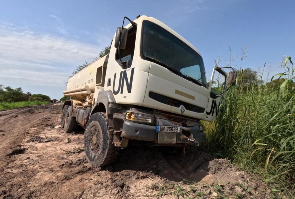 Lính mũ nồi xanh Việt Nam giải cứu xe Liên hợp quốc sa lầy tại Abyei - 1