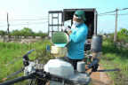 Nông dân Hà Nội làm đồng bằng máy bay, phun cả sào ruộng chỉ tốn "bát phở"