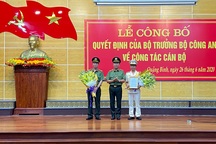 Phó Giám đốc Công an Hà Tĩnh được điều động làm Giám đốc Công an Quảng Bình