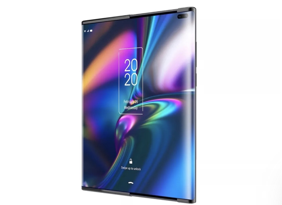 Lộ diện ý tưởng smartphone đầu tiên có thể trượt ngang để mở rộng màn hình - 1 Lộ diện ý tưởng smartphone đầu tiên có thể trượt ngang để mở rộng màn hình - 1
