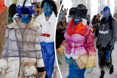 Sửng sốt xem thời trang “công nghệ 4.0”