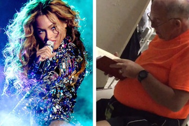 Phát sốt với clip cụ ông thờ ơ lạnh lùng trước “nữ hoàng nhạc pop”