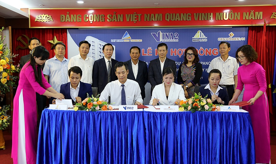 Vina2 ký hợp tác cùng các đơn vị phân phối dự án 3 mặt tiền ở Quy Nhơn - 2