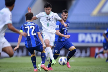 Ulsan Hyundai đánh bại đội vô địch Thái Lan tại AFC Champions League