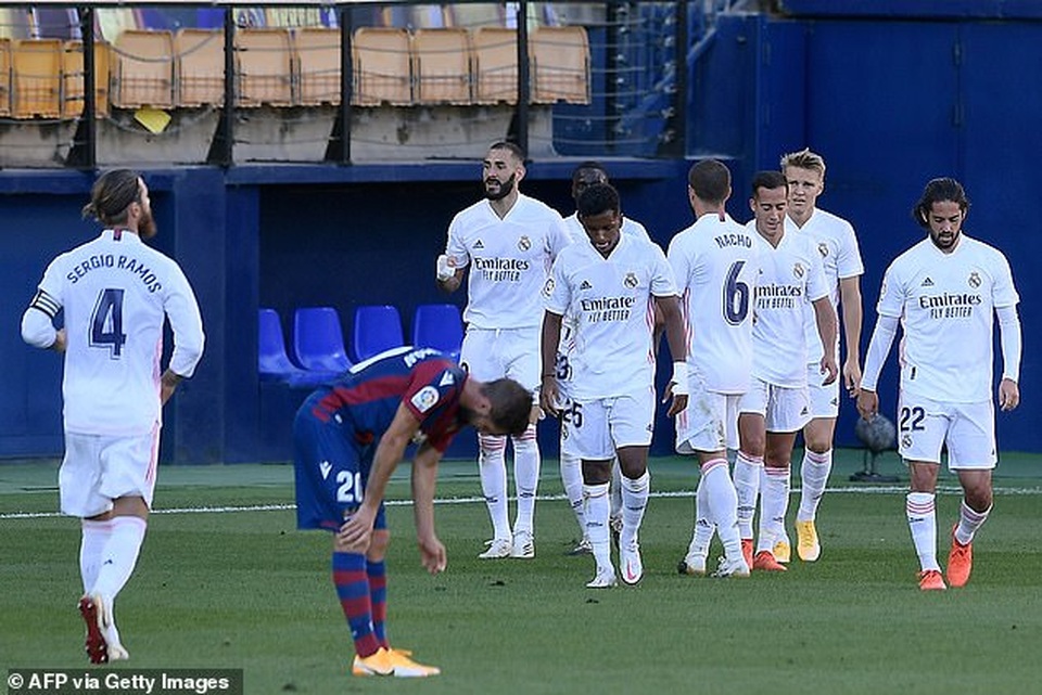 Real Madrid thắng trận thứ ba liên tiếp ở La Liga - 5 Real Madrid thắng trận thứ ba liên tiếp ở La Liga - 5