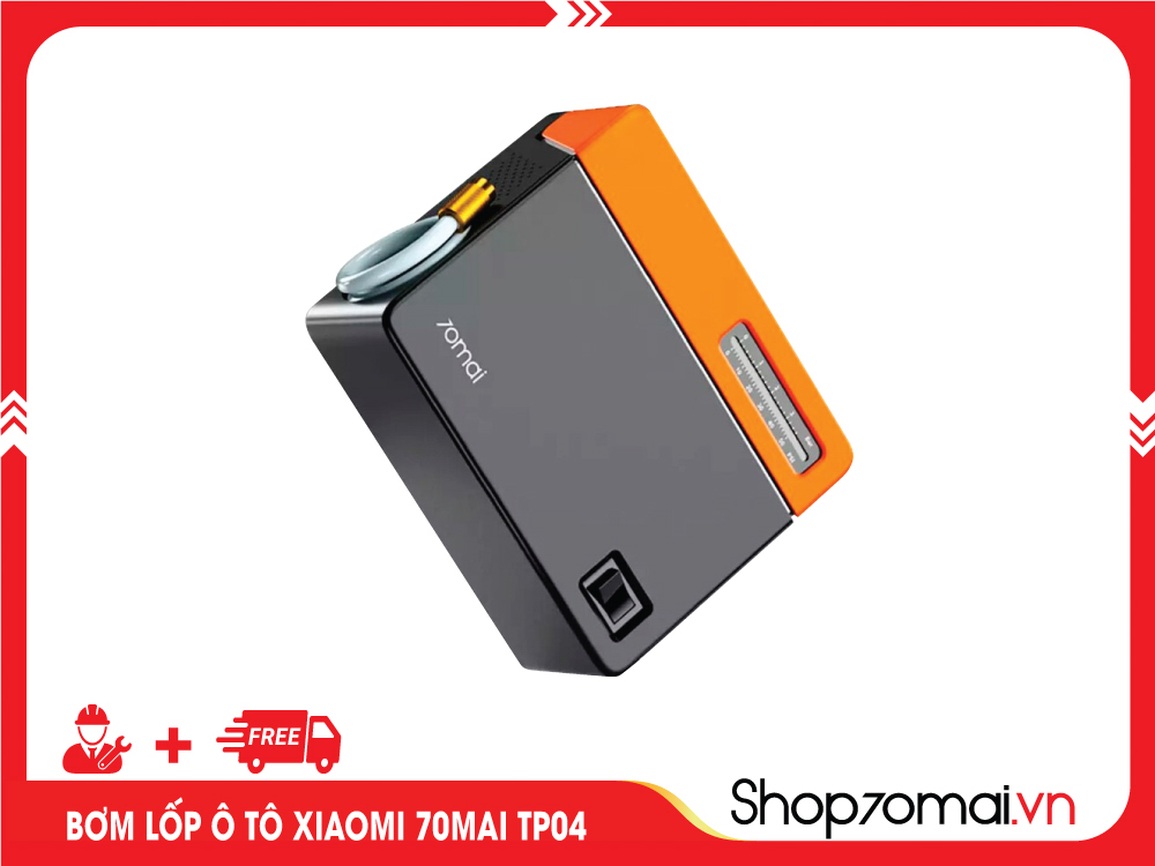 Máy bơm lốp xe ô tô Xiaomi 70mai hàng hot giá hời - 4 Máy bơm lốp xe ô tô Xiaomi 70mai hàng hot giá hời - 4