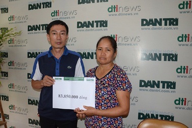 Gần 84 triệu đồng đến với gia đình bé Thiên Ân