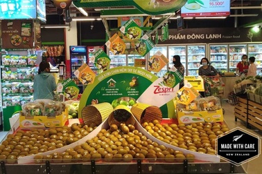 Tuần lễ trái cây New Zealand ra mắt tại chuỗi cửa hàng Vinmart