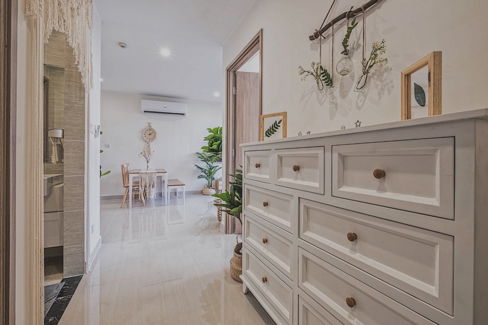 Với 100 triệu đồng, vợ chồng trẻ tự làm nội thất đẹp chẳng kém dân chuyên - 9 Với 100 triệu đồng, vợ chồng trẻ tự làm nội thất đẹp chẳng kém dân chuyên - 9