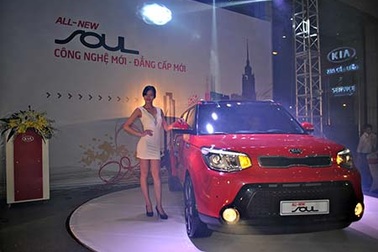 KIA ra mắt chiếc miniSUV Soul tại Việt Nam
