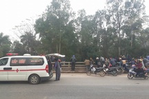 Công nhân đường sắt bị tàu đâm tử vong