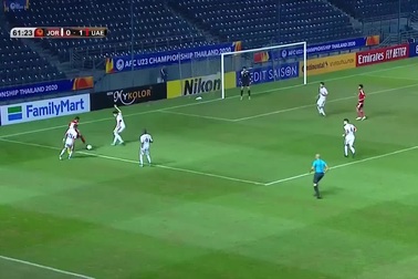 U23 UAE 1-1 U23 Jordan: Dắt tay nhau đi tiếp