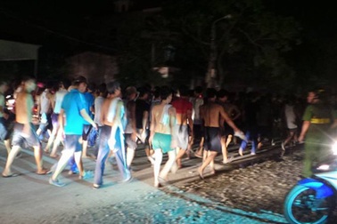 "Vỡ trại" cai nghiện, khoảng 300 học viên tràn về thành phố Hải Phòng