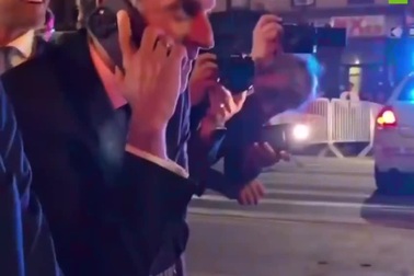 Đoàn xe của ông Marcon bị cảnh sát Mỹ chặn ở New Yorrk