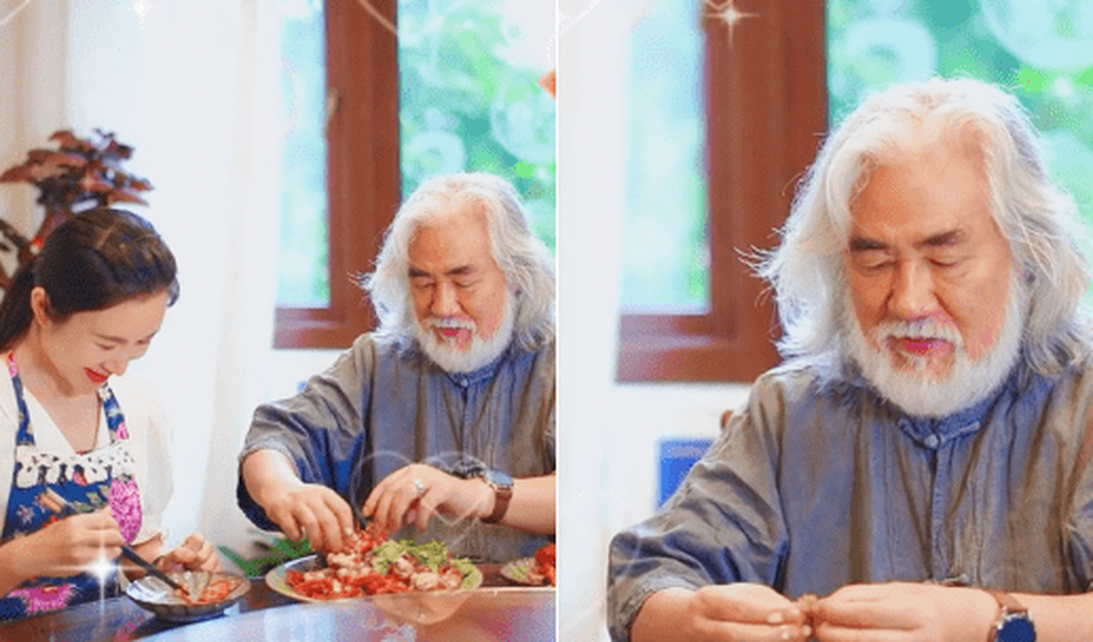 Bữa cơm ngọt ngào của vợ chồng đạo diễn cách nhau... 31 tuổi - 2