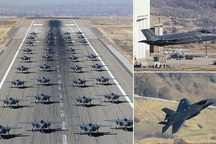 Mỹ lần đầu tập trận “Voi đi bộ” với 36 máy bay chiến đấu tàng hình F-35A