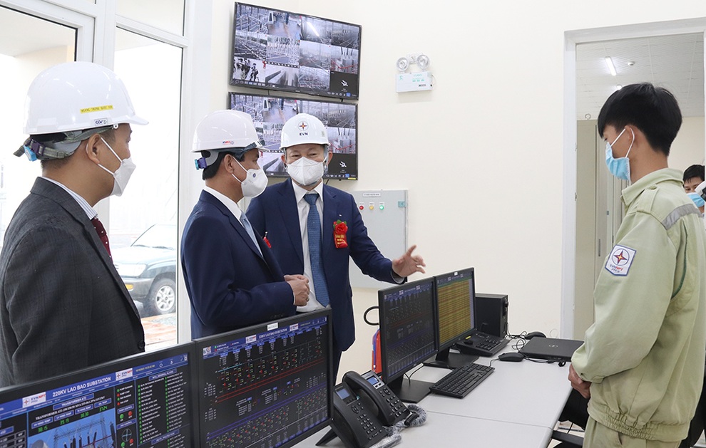 Khánh thành Công trình Trạm biến áp 220kV Lao Bảo và Đường dây 220kV Đông Hà - Lao Bảo - 5 Khánh thành Công trình Trạm biến áp 220kV Lao Bảo và Đường dây 220kV Đông Hà - Lao Bảo - 5