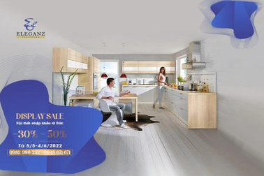 Chương trình "Display sale" thường niên của Eleganz Furniture