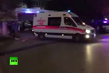 Cảnh tượng nhốn nháo tại hiện trường vụ ám sát Đại sứ Nga