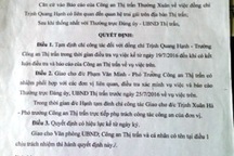 Đình chỉ Trưởng công an thị trấn bị bắt quả tang quan hệ bất chính